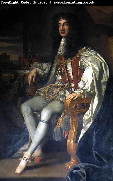 Sir Peter Lely Portrait of Charles II, King of England.
